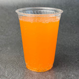 10 oz Greenware PLA cold cup on grey background