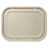Fiber Lids for 10x7.5" World Centric Fiber Containers TRL-SC-10N-LF