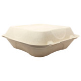 Fiber Clamshell PLA Lining PFAS-Free TO-SC-U85-3L-LF