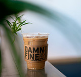 Recycled Custom Printed Iced Coffee Cup Sleeves