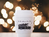 Custom Printed White Coffee Cup Sleeves