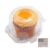Made in the USA Single Cupcake Containers Made in the USA Single Cupcake Containers