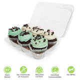 Eco-Friendly Cupcake & Muffin Containers BXX00117
