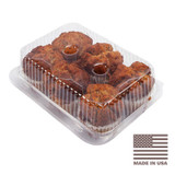 Made in the USA PLA Muffin Container Made in the USA PLA Muffin Container