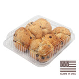 Made in the USA PLA Clamshell Container Made in the USA PLA Clamshell Container