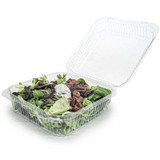 96 oz Center Seal PLA Clamshell Containers 