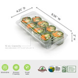 PLA Clamshell Containers BDX00748