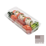 Made in the USA Low Profile Clamshell Container Made in the USA Low Profile Clamshell Container