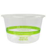 World Centric 16 oz Blank Round Deli Containers DC-CS-16