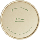 Kraft Paper Lids for 12 - 32 oz Bowls - BOL-PA-12-K