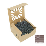 Made in the USA Paper Clamshell Container Made in the USA Paper Clamshell Container