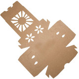Pint Kraft Paper Clamshell Sustainable Produce Containers