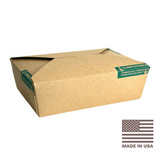Made In The USA Compostable To Go Box Made In The USA Compostable To Go Box