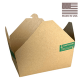 Compostable Made in the USA To-Go Box Compostable Made in the USA To-Go Box