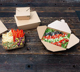 Innobox Edge Compostable Kraft To Go Boxes