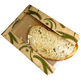 Natural Kraft Food Bags With Slice of Bread