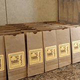 2 lb Kraft Bags PLA Lined for Flour CN-2PLA