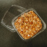 Square clear PLA Deli Containers