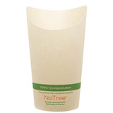 16 oz Compostable French Fry Cups Paper Scoops | FC-NT-75