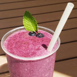 Wide Smoothie Straw In a Smoothie Cup Wide Smoothie Straw In a Smoothie Cup