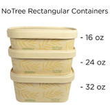 16 oz Rectangular NoTree Containers CT-NT-16