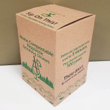 Box of 7.75" PHA Wide Smoothie Straws Wrapped