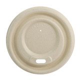 Fiber sip lids for 8 oz coffee cups CUL-FB-8GN