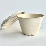 Small fiber ice cream bowl