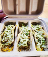 3-Compartment Taco Container Compostable Clamshell Eco-Takeout Box –  EcoQuality Store