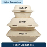 Heavy Weight Fiber Clamshell TO-SC-U9H-LFS