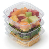 Eco-friendly 32 oz PLA clamshell packaging Eco-friendly 32 oz PLA clamshell packaging