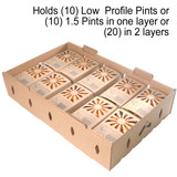 Meat Trays, #2D, 8.56 x 6.1 x 1.2, White, 500/Carton - mastersupplyonline