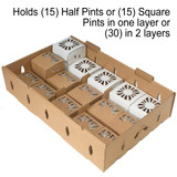 Compostable Cardboard Shipper for Produce Containers Compostable Cardboard Shipper for Produce Containers