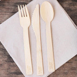 World Centric 6.7” Plant-Based Bamboo Forks, FO-BB-67