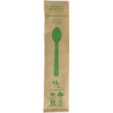 World Centric Individually Wrapped 6.7" Bamboo Spoons SP-BB-67
