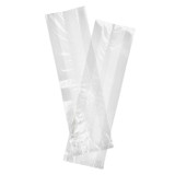4x2x14" Compostable Gusseted Cellophane Baguette Bags