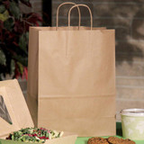 Sample of Duro Super Royal Dubl Life Paper Shopping Bags | 14x10x16"