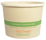 12 oz Compostable NoTree Paper Tall Bowls