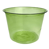 Sample of 4 oz compostable PLA portion cups with green tint, SKU VW-PC400GN Sample of 4 oz compostable PLA portion cups with green tint, SKU VW-PC400GN