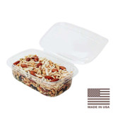 Made in the USA Compostable PLA Clear Clamshell Packaging Made in the USA Compostable PLA Clear Clamshell Packaging