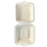 Fiber Clamshell To-go container