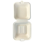 Fiber Clamshell To-go container