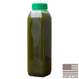 12 oz Square Juice Bottles Made in the USA