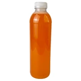 24 oz Round Energy Clear Recyclable PET Juice Bottles