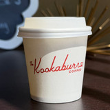 4 oz Hot Cup White CPLA Sip Lids 62mm 