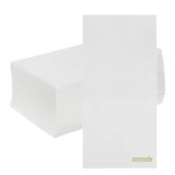 White Paper Linen-Feel Dinner Napkins RWA1334W