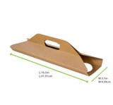 Kraft Paper Handled 4 Cup Carriers 210CUPC4