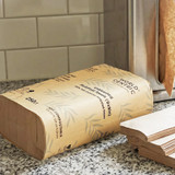 3x9" World Centric Multi-Fold Recycled Paper Towels TW-PA-MF