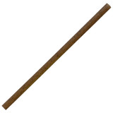 7.75" Compostable PLA & Coffee Ground Smoothie Straws Unwrapped