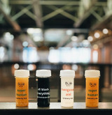 2 oz Round Energy Juice Bottles 